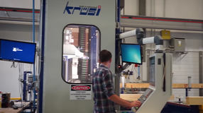 Dietrich’s generates the appropriate CAM file format for the import and processing in DIRTT’s Krüsi CNC machinery.