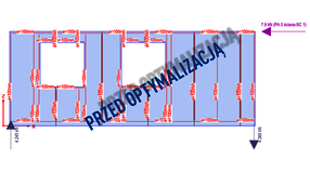 stały rozstaw łączników dla mocowania płyty konstrukcyjnej