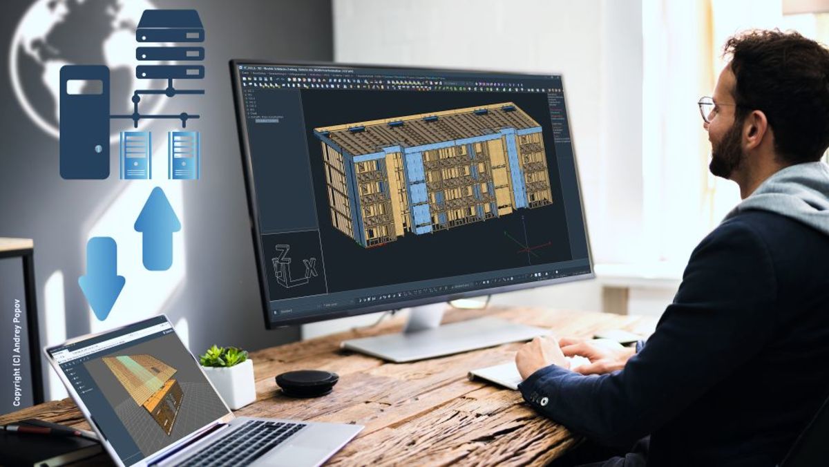 3D CAD / CAM-Software für den Holzbau