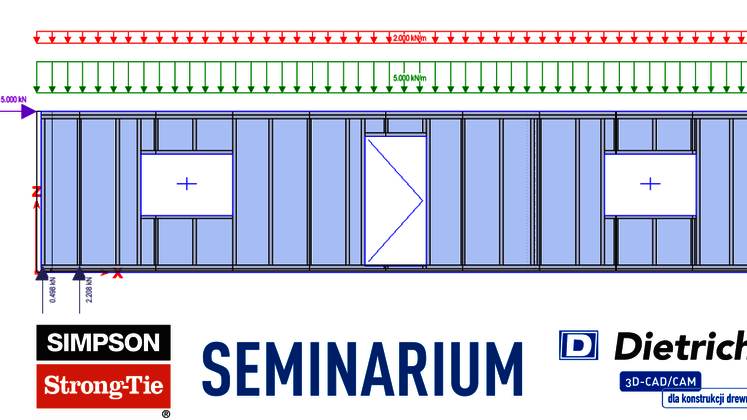 Seminarium - Projektowania budynków szkieletowych