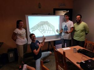 Szkolenie studentów SGGW z projektowania w Dietrich's 3D CAD/CAM.