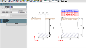 parametry obliczeniowe ławy fundamentowej