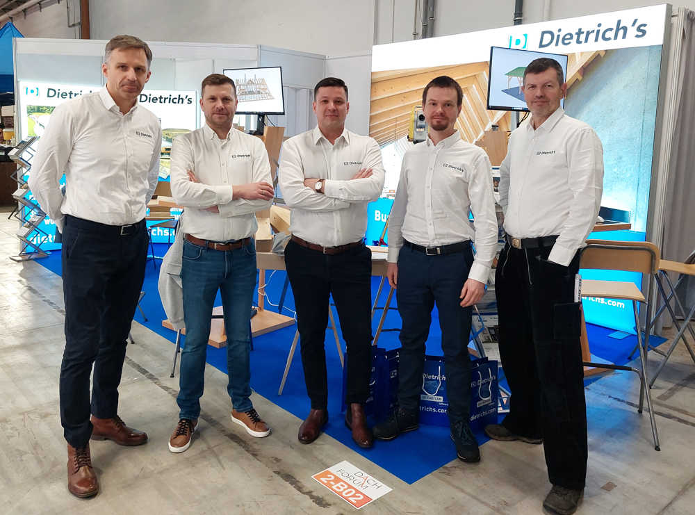 Targi DachForum 2026 - stoisko Dietrich's Technology Polska